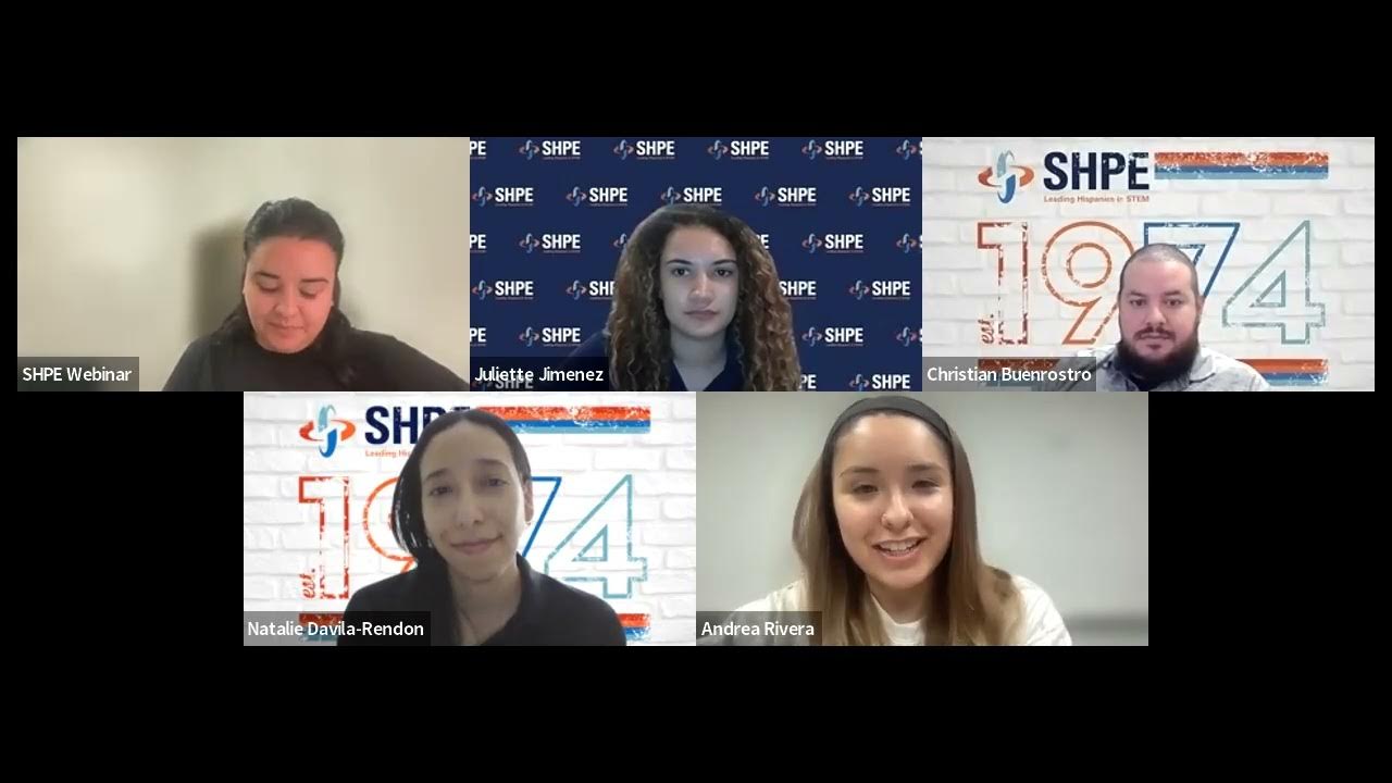 SHPE Elections Q&A Panel YouTube