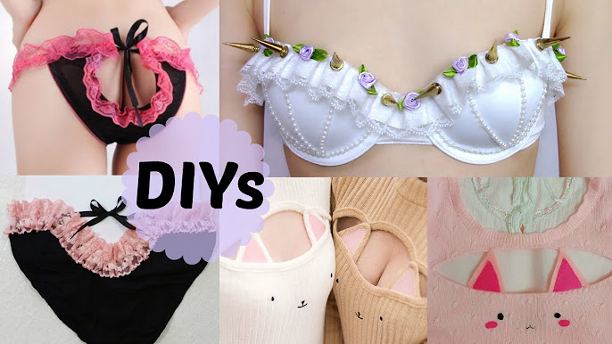 DIY Bra, Panties, Tights, Thigh Highs, Garter