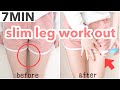 900万再生！7分間の太もも痩せ筋トレ｜ 1週間の内ももダイエットチャレンジ Slim Legs Workout