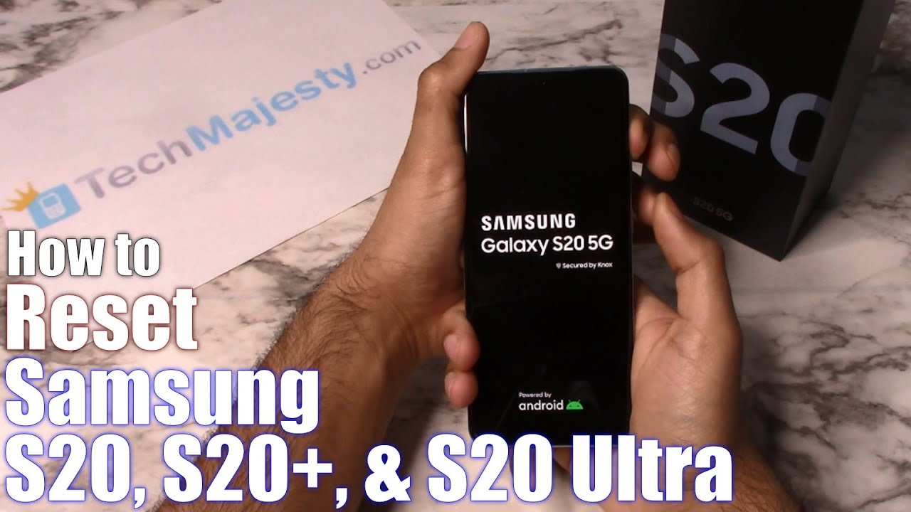 How to Reset Samsung Galaxy S10, S10+, & S10 Ultra 10G - Hard Reset & Soft  Reset (Factory Settings)
