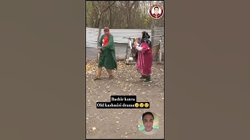 🎭 “Old Kashmiri Drama: Bashir Kutru Ka Yaadgaar Scene! Nostalgic Moments | #KashmirCulture#shorts