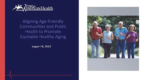 AFPHS Training August 2022 Livable Communities and Social Determinants of Health