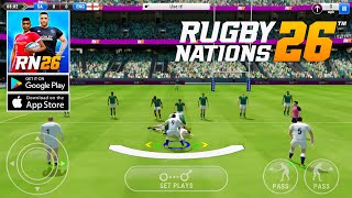 Rugby Nation 26 (First Release) Gameplay Android & iOS! screenshot 5