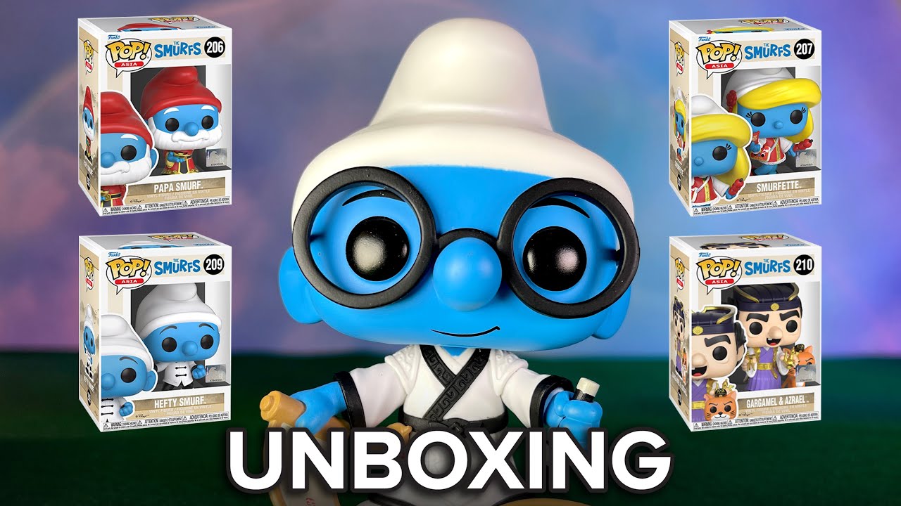 FUNKO POP! ANIMATION: SMURFS - BRAINY SMURF 