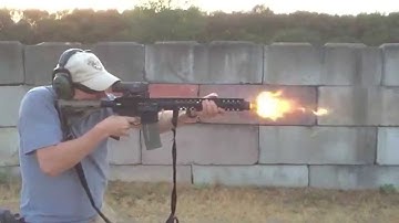 Ferfrans CQB Modular Muzzle Brake & Concussion Reduction - Slow Motion