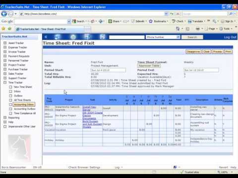 Automation Centre : Time Tracker video
