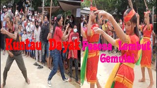 Silat Lawang Sakepeng dan Tarian Gadis Dayak