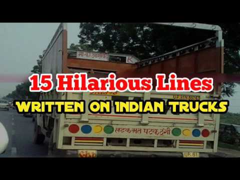 top-15-hilarious?-lines-written-on-indian-trucks-||-funny-quote-written-behind-indian-trucks