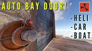 RUST Electrics 4 - Auto Bay Door for Heli / Boat / Car!!