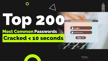 Your Password Is Compromised! Hacking Top Passwords In Under 10 Seconds!