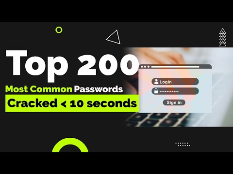 Your Password Is Compromised! Hacking Top Passwords In Under 10 Seconds!