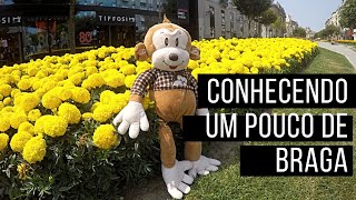 Centro de Braga | Av. da liberdade | Bairro onde moramos em Portugal | Jardim de Santa Barbara