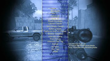 [MW2/PS3] California Kush V2 - Hosted By MikkzHD