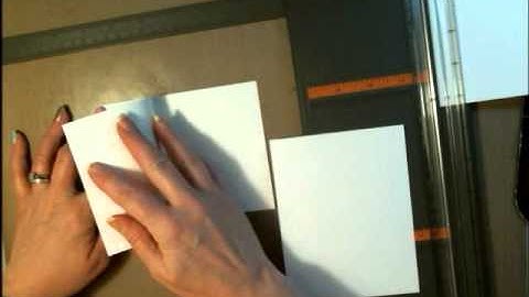 Basic Easel Card in less than a minute!