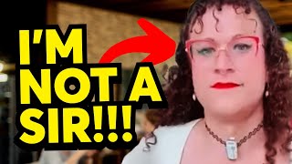 Angry Trans Woman Gets Misgendered