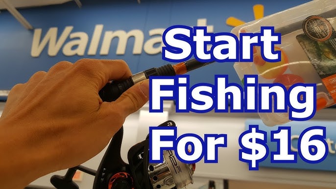 BEST FISHING GEAR TO BUY AT WALMART 