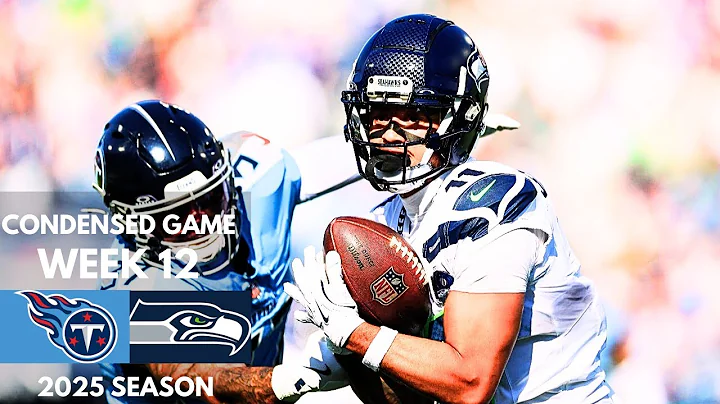 Titans vs Seahawks 2025 Week 12 Condensed Game | NFL Highlights