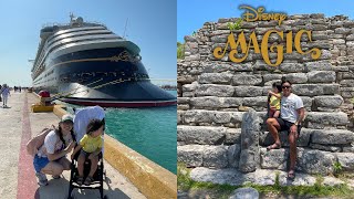 Disney Cruise on the Magic! | Porting at Progreso, MX | Mayan Ruins, cathedral and beach excursion