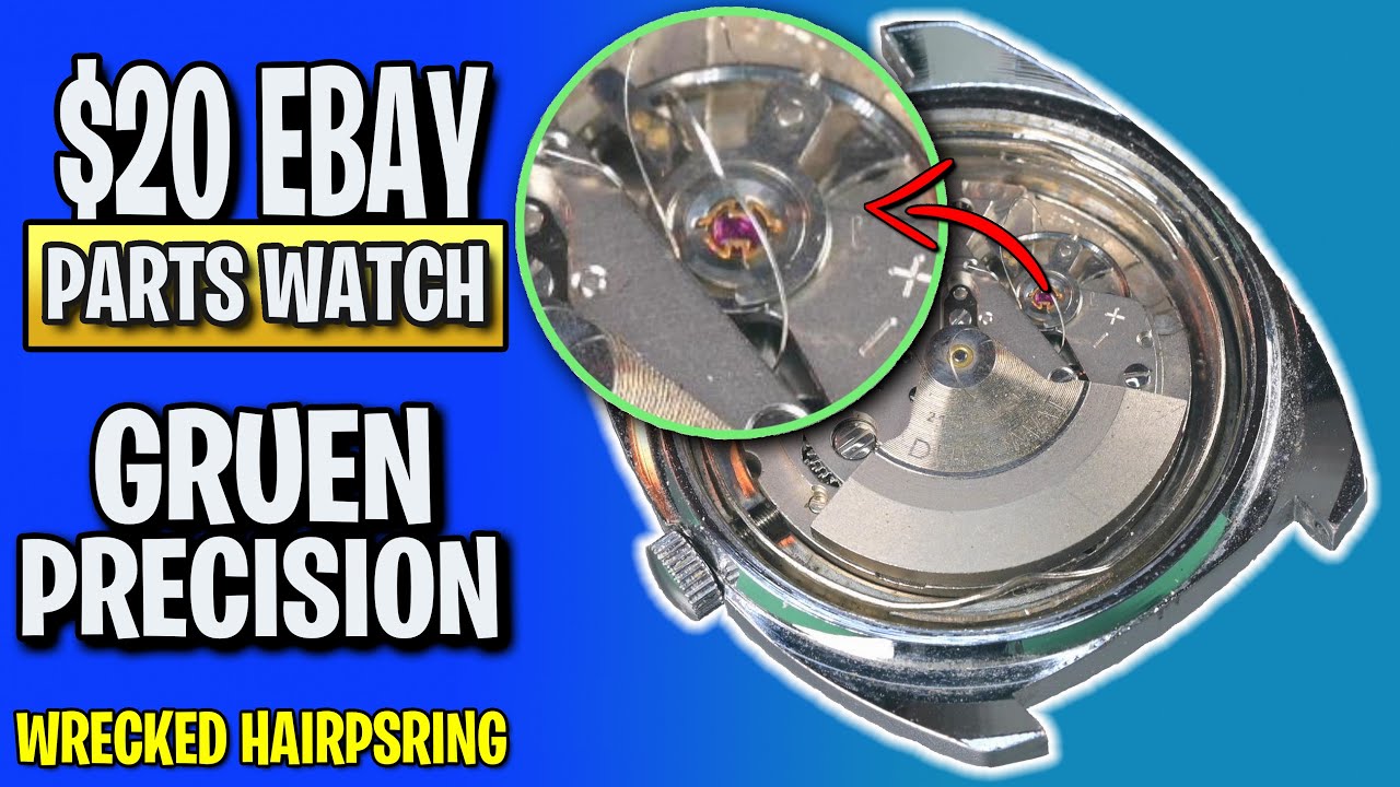Vintage Vibes on a Budget: Gruen Precision Watch Restoration - YouTube