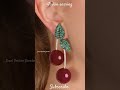 Jerkin earring fashion trending love viral like viralstyle shorttrending subscribe