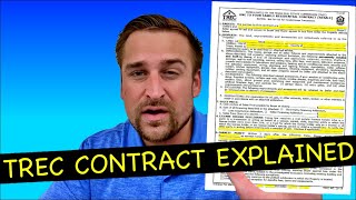 How to Fill Out a TREC One to Four Residential Resale Contract