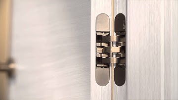 W-Tec 3D+ concealed hinge