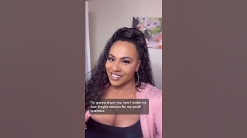 How to Make Custom Fragile Labels at Home Using Canva and Stickermule