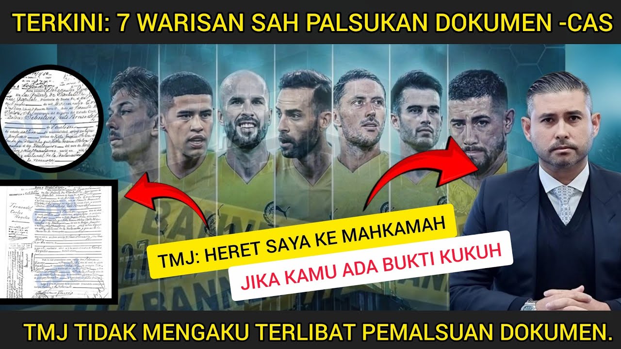 🔴DALANG UTAMA PEMALSUAN DOKUMEN TERUNGKAP😱 TMJ TAMPIL PERTAHANKAN DIRI.