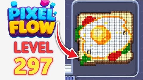 Pixel Flow Level 297 Walkthrough