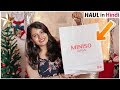 EVERYTHING Under ₹200 MINISO HAUL | Instagram Followers Control my Miniso Shopping