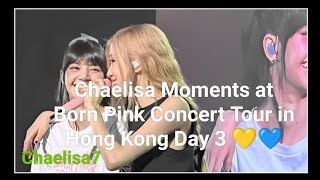 Chaelisa Moments at Born Pink World Tour in Hong Kong Day 3 🤍 // Chaelisa getting braver each day 🤟