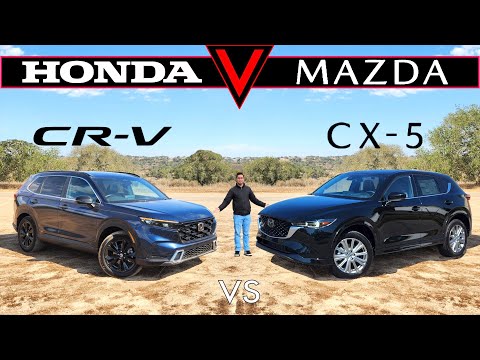 BATTLE OF THE BEST! -- 2023 Honda CR-V vs. 2023 Mazda CX-5: Comparison