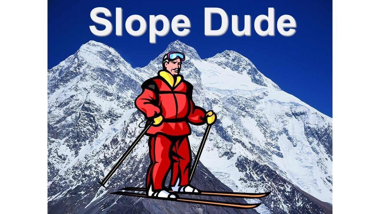 Слоп. Slopes. Flope Pensaert. Did he ski