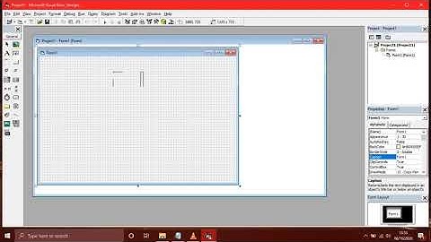 Cara membuat program sederhana di visual basic 6.0