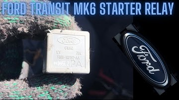 Ford Transit mk6,fix starter relay ,ignition relay,G1UHQ ,12V 70A ,F80B-14B192-AA ,reparert relé,4K