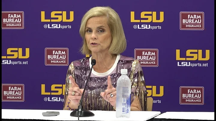 LSU Kim Mulkey talks NCAA 3-seed and tournament draw