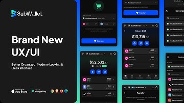 Say hello to the brand new SubWallet!