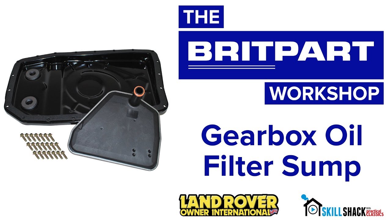 ⁣Replacing the gearbox oil filter sump the fast way on a Discovery 3, 4 and Range Rover Sport