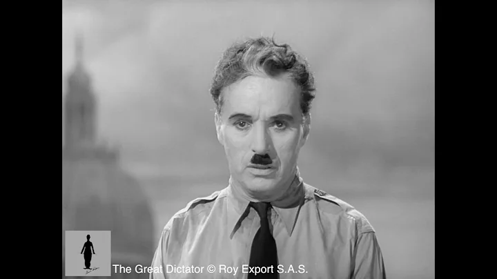 Charlie Chaplin - German version of the final spee...