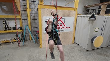 How to Pass a Mid-Rope Knot - Ascending & Descending: IRATA Level 1 Rope Access Guide