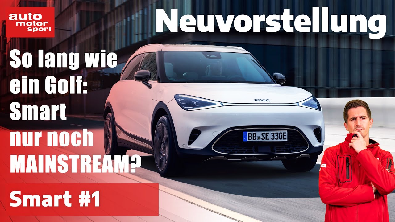 Nur noch Mainstream? Smart 1 so groß wie ein Golf Neuvorstellung