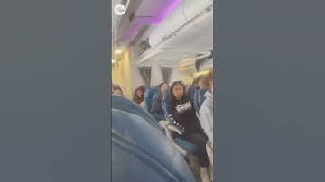 36 people injured after turbulence rocks Hawaiian Airlines flight | USA TODAY #Shorts