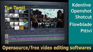 Open Source/free video editing software - Tamil