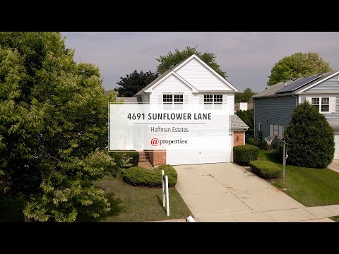 4691 Sunflower Lane, Hoffman Estates, IL home video tour