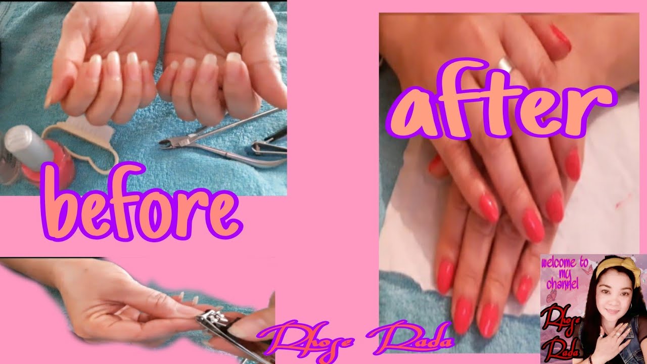 How to clean my nails YouTube
