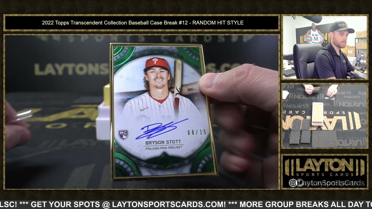 DUAL CUT SIGNATURE! 2022 Topps Transcendent Collection Baseball