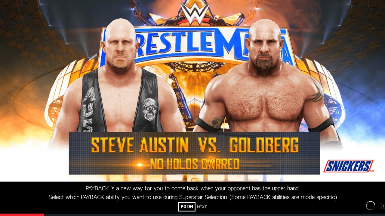 WWE 2K19 Steve Austin vs. Goldberg CPU vs. CPU Will Steve Austin Take Revenge This Time??