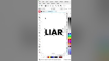 Breck Text Effect In CorelDraw | #design #coreldraw #graphicdesign #shorts