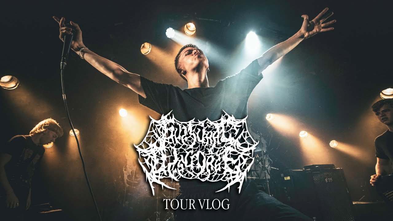 4 DAYS IN GERMANY WITH LEFT TO DIE - (GUTTURAL DISGORGE TOUR VLOG)