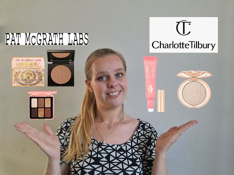 nieuwe-make van mijn favoriete merken/ pat mcgrath en charlotte tilbury